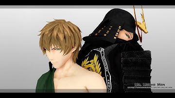 【MMD】 Samurai sword fight