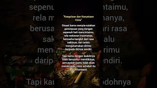 Kamu Tak Akan Menemukan Cinta Seperti Itu Lagi