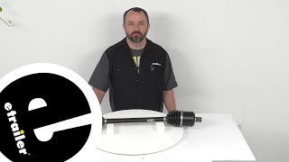 etrailer | Review of GSP ATV-UTV Axles - Custom Fit Heavy Duty CV Rear Axle Assembly - GSP24ZR
