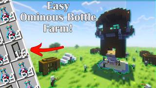 Best Ominous Bottle Farm in Minecraft 26.1+ (Easy Build)