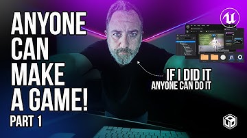 ANYONE can MAKE a GAME - The Easiest and Most Simple Unreal Engine Tutorial - Part 1