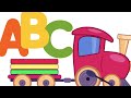 ABC Train + Animal ABC | Learn ABC with Animals + More Nursery Rhymes and Kids Songs - Jugnu Kids