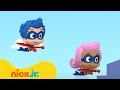 ¡Los mejores rescates de los Bubble Guppies superhéroes! | 15 minutos | Nick Jr. en Español