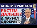 Растем дальше? Пауэл поддерживает? Анализ рынков Доллар Нефть Безработица Обвал рынка Падение рынков