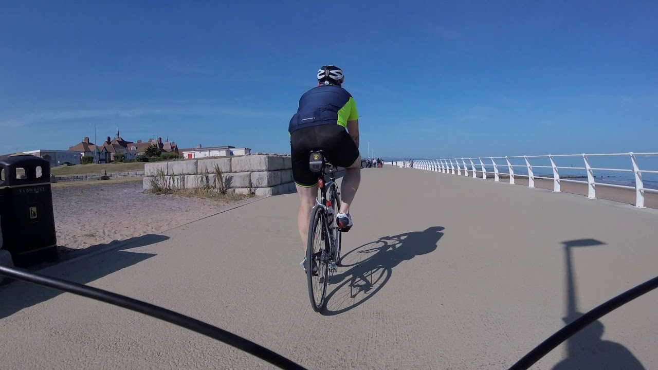 Ride along the north wales coast