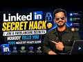 LinkedIn Secret Hack 🤫 | Job & Freelancing Secrets Nobody Tells You | 2026 Industry Ready Guide
