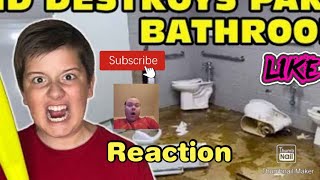 Reaction To Kid Temper Tantrum Destroys Park Bathroom, Lives To Regret It...