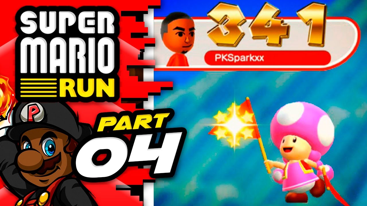 Super Mario Run Let's Play - Part 4 - Toad Rally #1 - YouTube