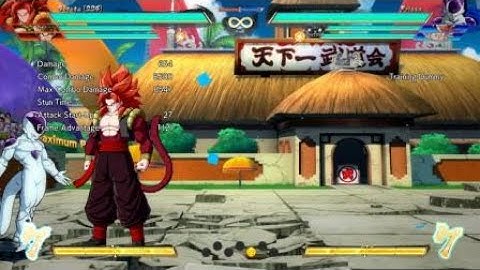 Gogeta ss4 assist combo