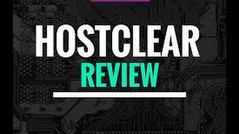 HOSTCLEAR WEB