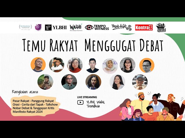 Temu Rakyat Menggugat Debat Part II