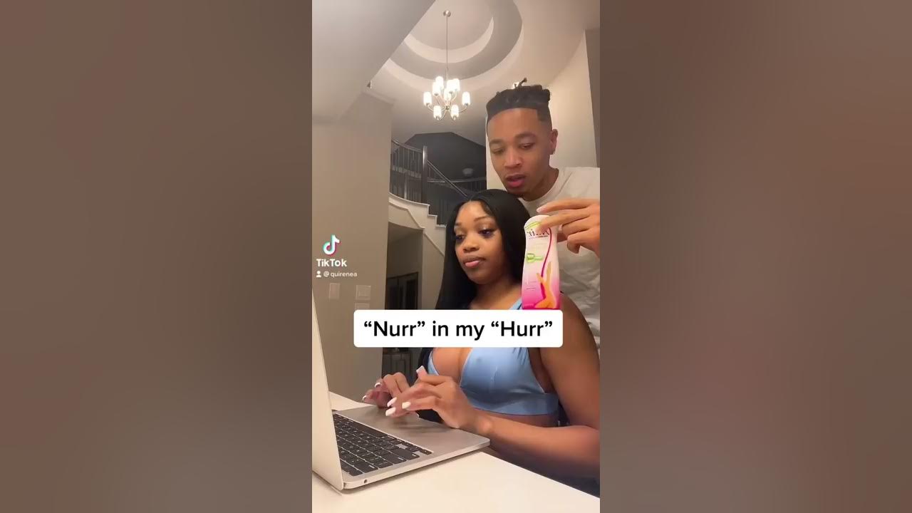 ASKING QUI TO SAY NAIR AND HAIR…”NURRR IN MY HURRR” 😂 #quiandken #shorts