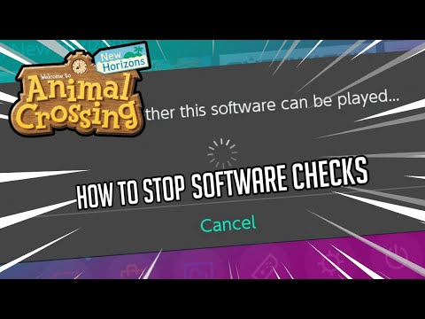 Animal Crossing New Horizons - How To STOP Software Checks After Downloading DLC! - Working 2020!