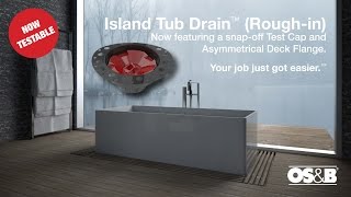 ITD Island Tub Drain (Testable Freestanding Tub Roughin) Installation