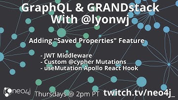 Adding A Saved Properties Feature | Building A GRANDstack Real Estate Search App: Part 9 - Twitch