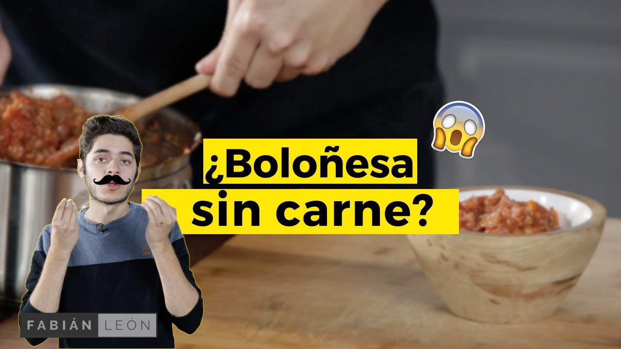 Salsa Boloñesa Vegana // Receta para sorprenderlos a todos