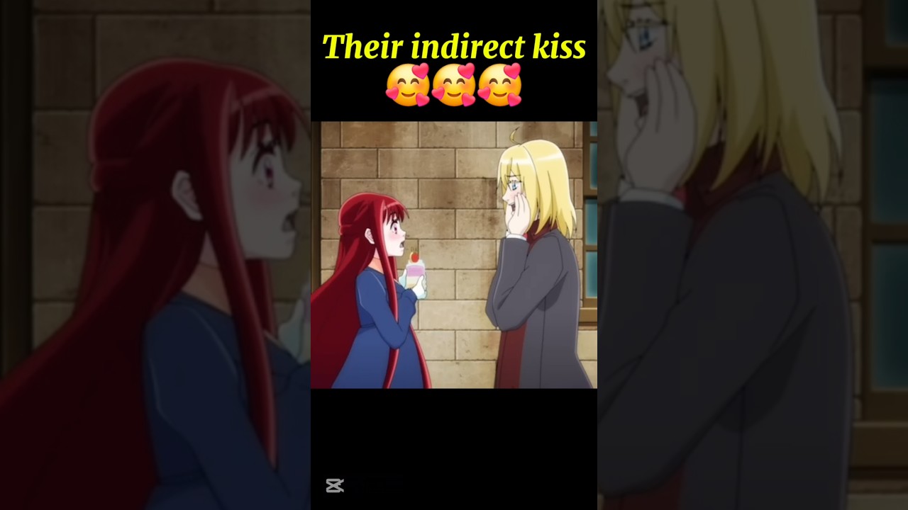 Their indirect kiss🥰🥰 Clarke X Leticia-I want to escape from princess lesson 