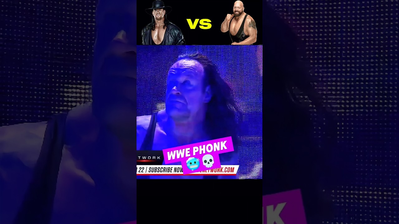 The Undertaker vs. Big Show 2008 |WWE Phonk Edit 💀 #wwe #phonk #skull