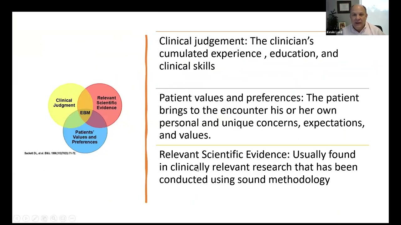 CME Application of Evidence Based Medicine in the 21st Century 10.13.22
