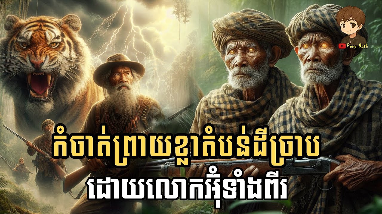 កំចាត់ព្រាយខ្លាតំបន់ដីច្រាបដោយលោកអ៊ុំទាំងពីរ(Peng Rath)ភាគទី៣៧