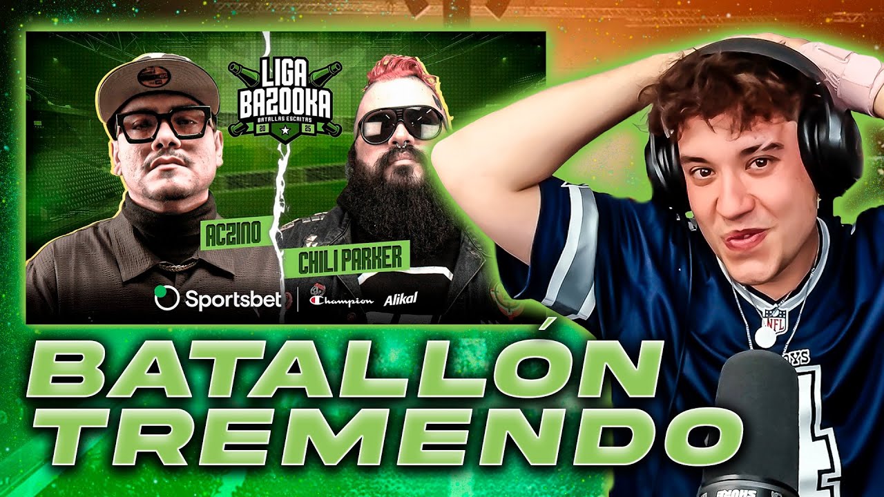 ACZINO SE ENFRENTA A ARGENTINA, CHILI PARKER TIRA POR LO PERSONAL 🔥🔥🔥🔥 BATALLÓN TREMENDO EN BAZOOKA