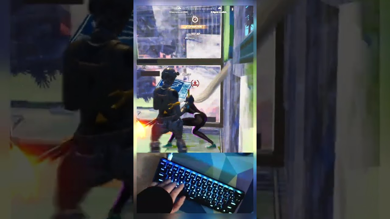 Steelseries Apex Pro Mini ASMR 🤩 OmniPoint Switches Fast Keyboard Fortnite Bios Zonewars Gameplay 🎧