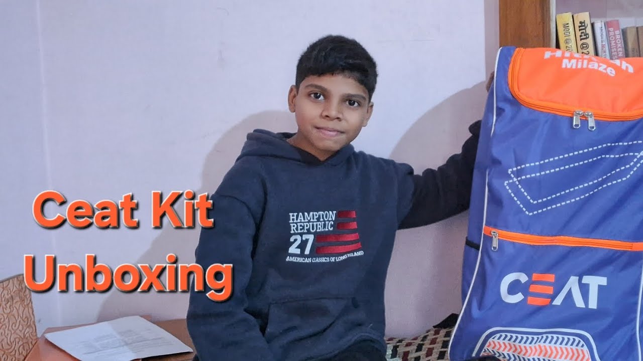 Ceat Cricket Kit Unboxing I 