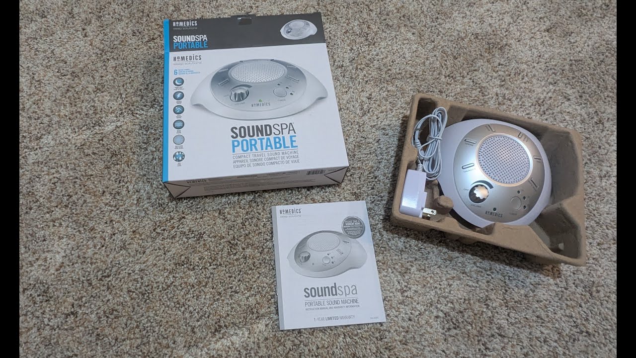 Easy To Setup And Use, Sound Machine! - YouTube
