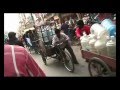 Rickshaw ride in Old Delhi, India (cycle rickshaw ride in Delhi)