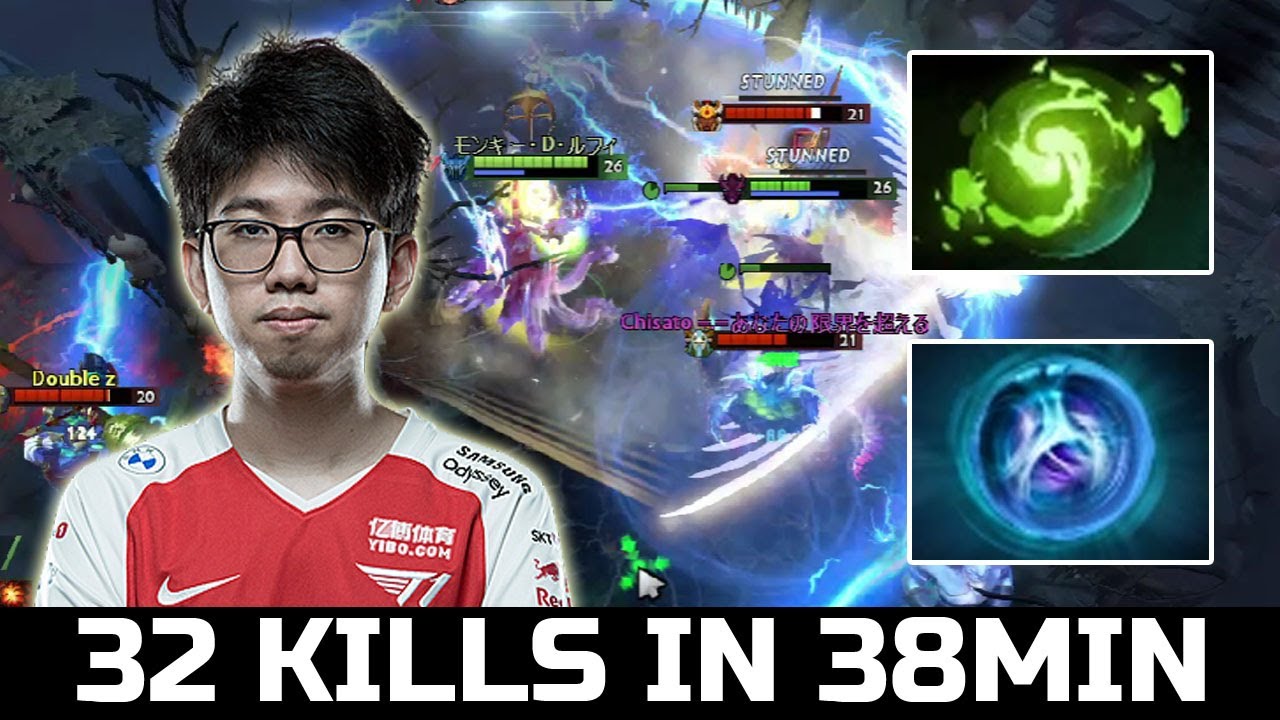 T1.KUKU 32 KILLS IN 38 MINUTES BEAST RAZOR DOTA 2