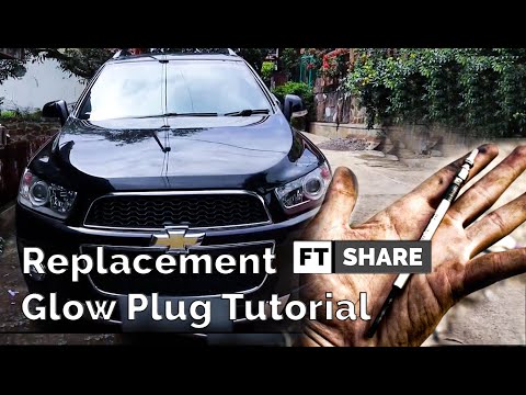 DIY Replace Glow Plug Chevrolet Captiva Diesel Tutorial