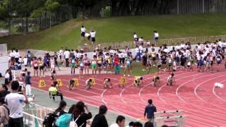 20160605　東大阪記録会（６月度　服部）　高校男子　100m　T決勝　4組