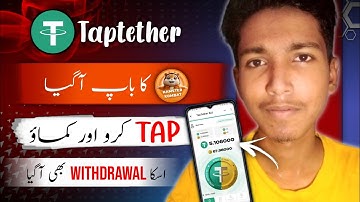 🔥Tap tether new telegram bot | Earn money by tap tether | Tap tether bot 🤑