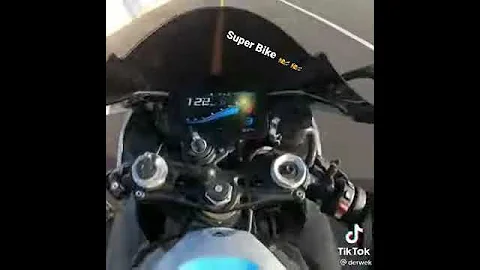 KAWASAKI NINJA H2 VS BMW S1000 RR RACE 🏍️🏍️😍😍#H2#s1000RR