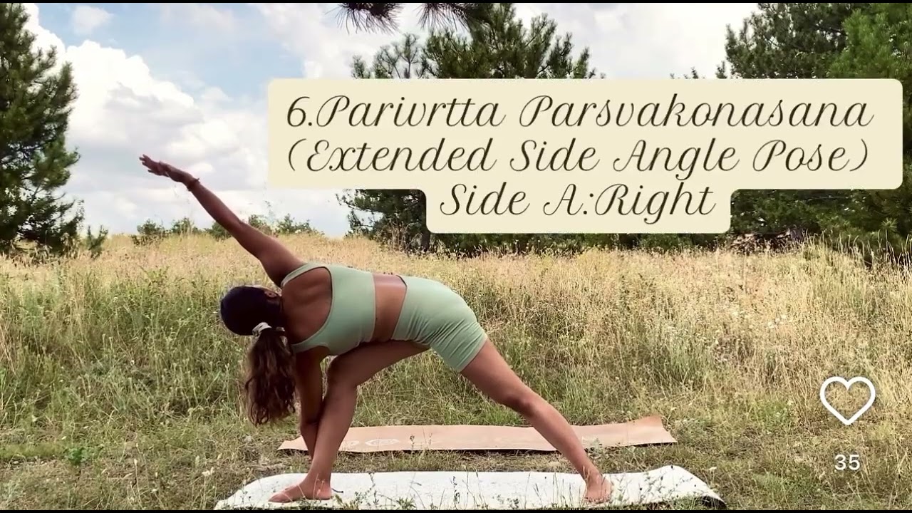 Ashtanga half primary series-standing sequence from 4-7