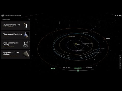 How to Use NASA’s 3D Visualization Tool “Eyes on the Solar System”