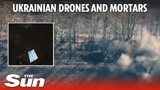 Litvin battalion's precision strikes: Drone-guided mortar takes down Russian APC