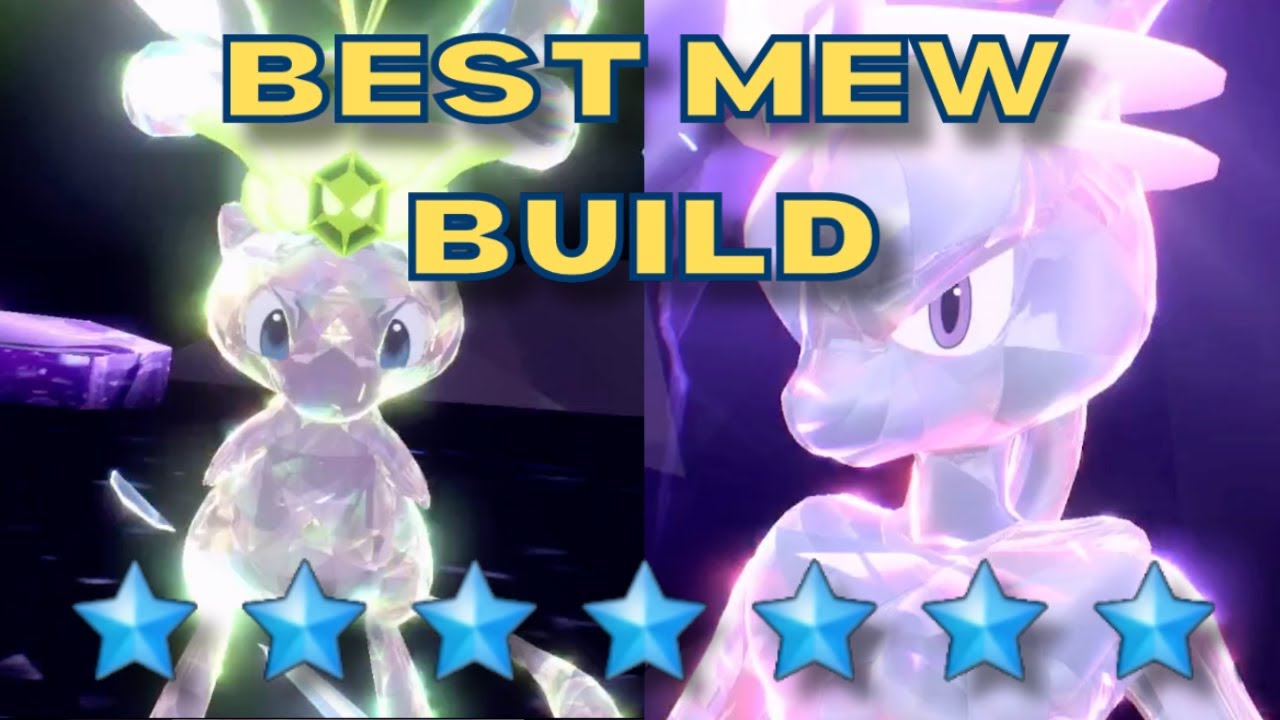 ⭐ Pokemon Scarlet and Violet ⭐ MEWTWO ⭐ ☄️ SHINY OR NON SHINY TERA RAID  BUILD ☄️