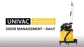 How to Prevent Odors in the Kaivac UniVac®