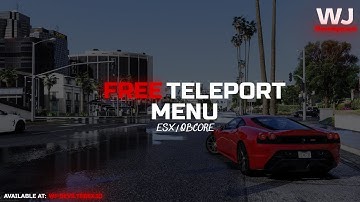 FREE Teleport Script with Custom UI (ESX & QBCORE) Fivem