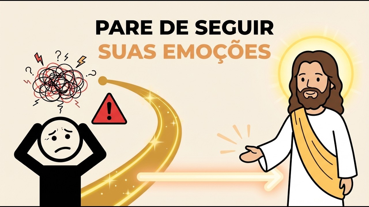 Como Ser Guiado por Jesus e Não Pelas Suas Emoções