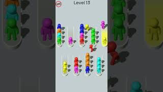 🧪👨‍👨‍👦Crowd Sort🚹:All Levels Gameplay