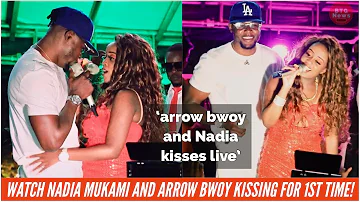 FINALLY NADIA MUKAMI AND ARROW BWOY KISSES LIVE ON CAMERA DURING NADIA MUKAMI BIRTHDAY PARTY!!
