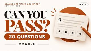 Can You Pass 20 Claude Certified Architect (CCAR-F) Practice Questions | Episode 17
