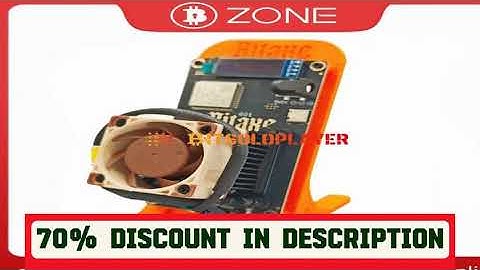 A must-have product! 100% noiseless Bitaxe Gamma 601 1.2TH/s equipped NF-A4X20 Fan Sha256 Solo Min