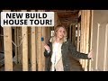 NEW BUILD HOUSE TOUR | FRAMING IS UP + 18 weeks pregnant bumpdate