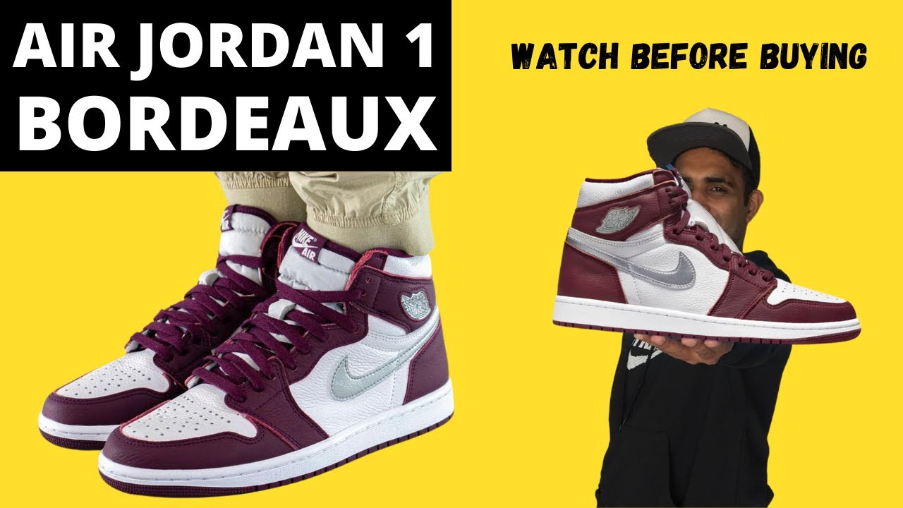 Air Jordan 1 BORDEAUX Unboxing | Resale Trend on StockX | One of the ...