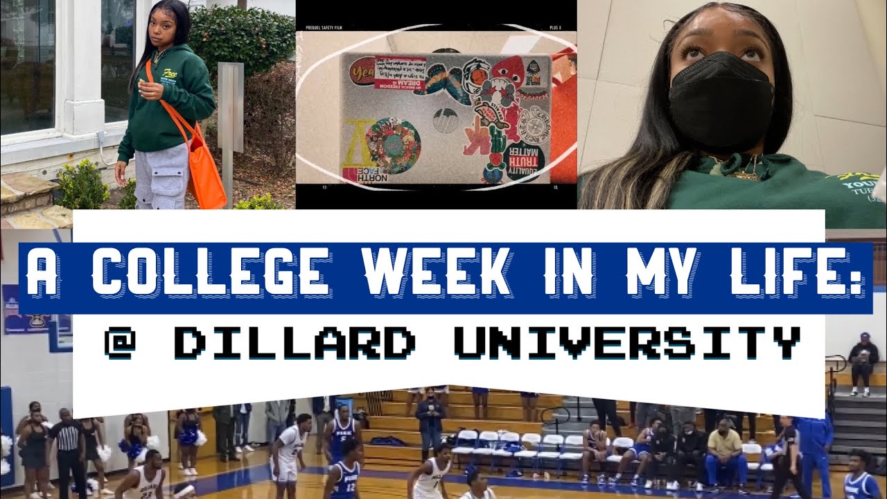 COLLEGE WEEK IN MY LIFE: HBCU DILLARD UNIVERSITY | Studying, Gym ...
