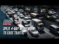 MMDA wants split 4-day workweek for gov't offices to ease traffic | ANC