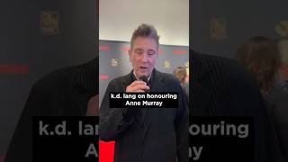 K.d. Lang Talks About Anne Murray